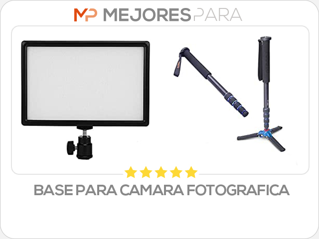 base para camara fotografica