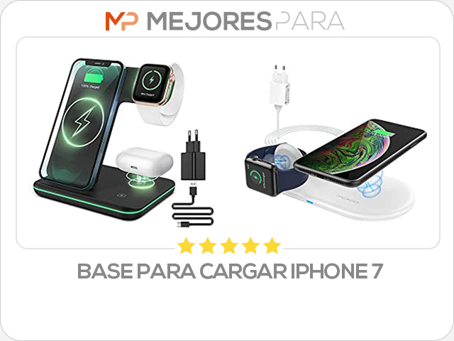 base para cargar iphone 7