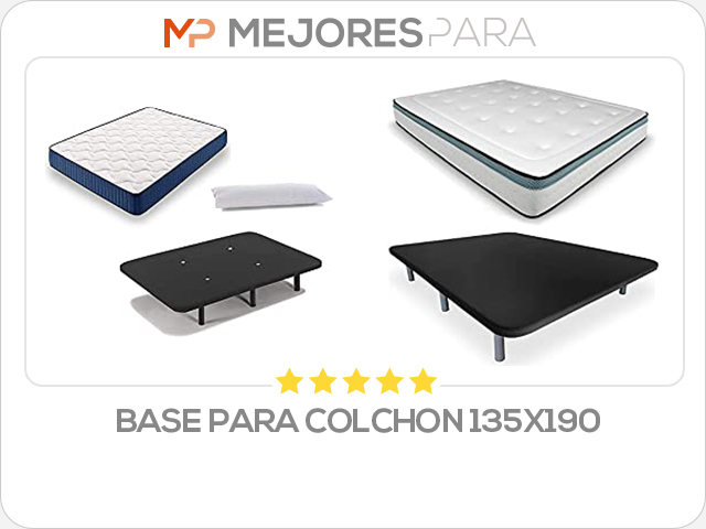 base para colchon 135x190