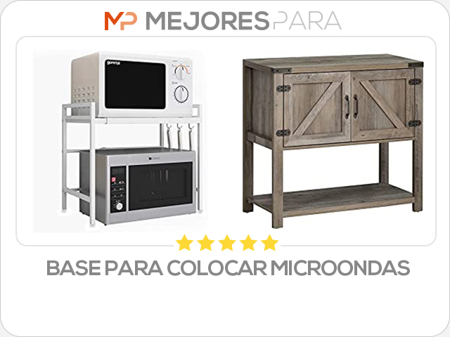 base para colocar microondas