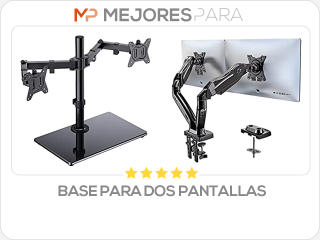 base para dos pantallas