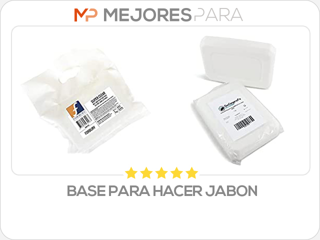 base para hacer jabon