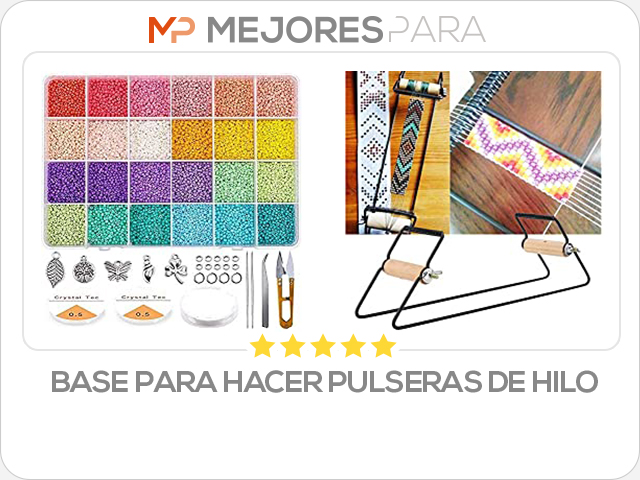 base para hacer pulseras de hilo