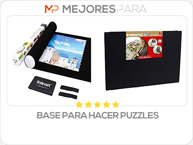 base para hacer puzzles