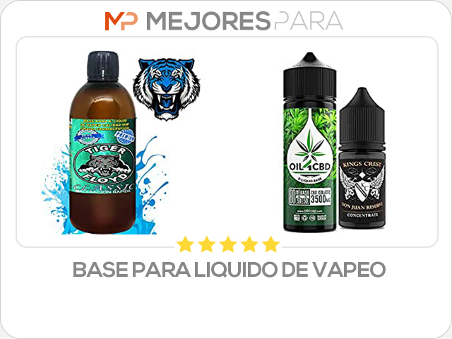 base para liquido de vapeo