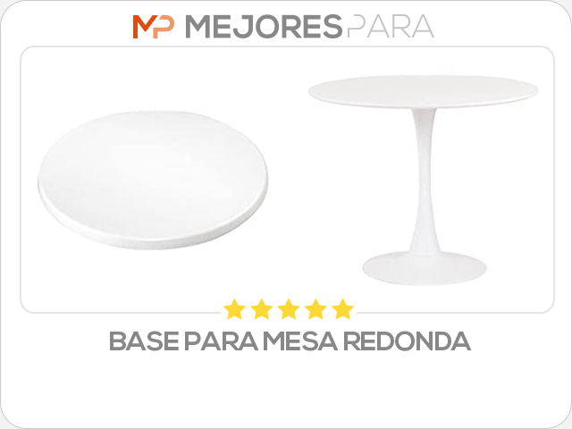 base para mesa redonda