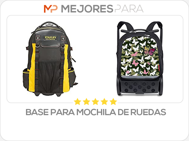 base para mochila de ruedas