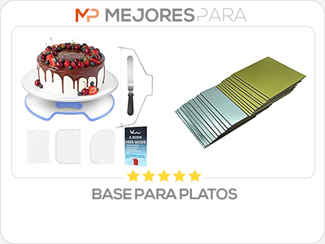 base para platos