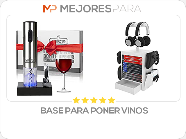 base para poner vinos