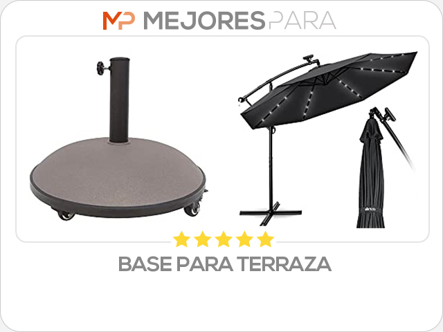 base para terraza