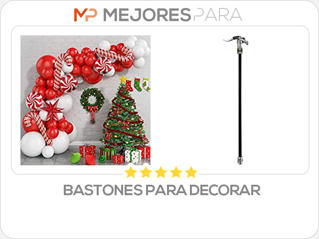 bastones para decorar