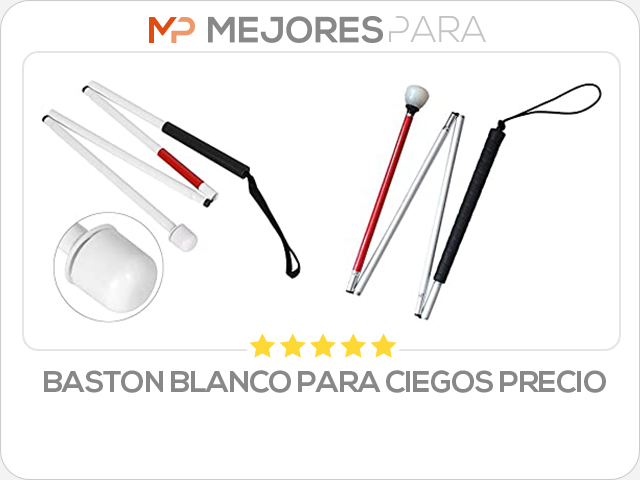 baston blanco para ciegos precio