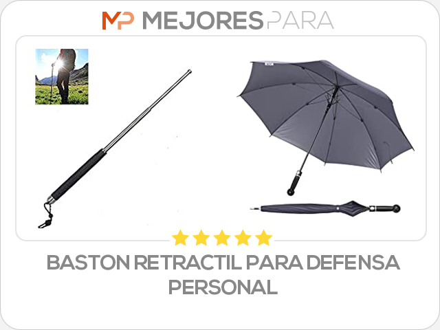 baston retractil para defensa personal