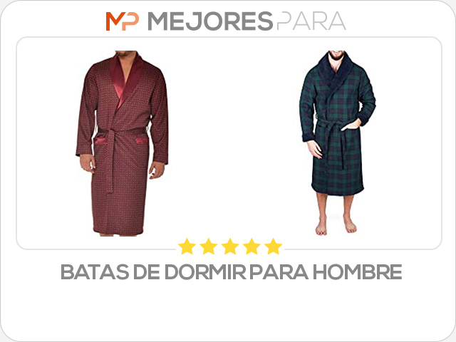 batas de dormir para hombre