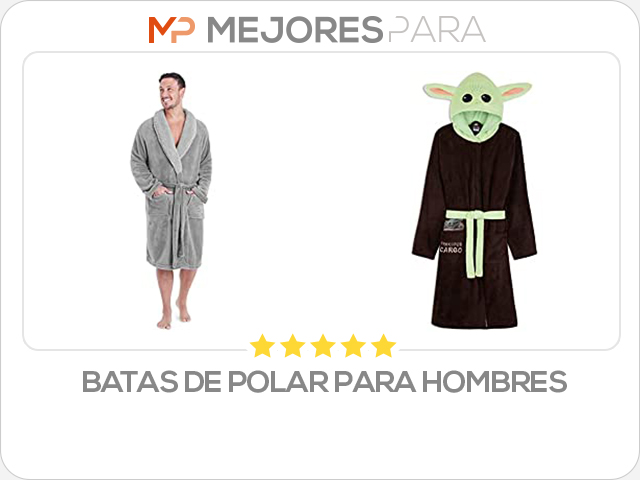 batas de polar para hombres