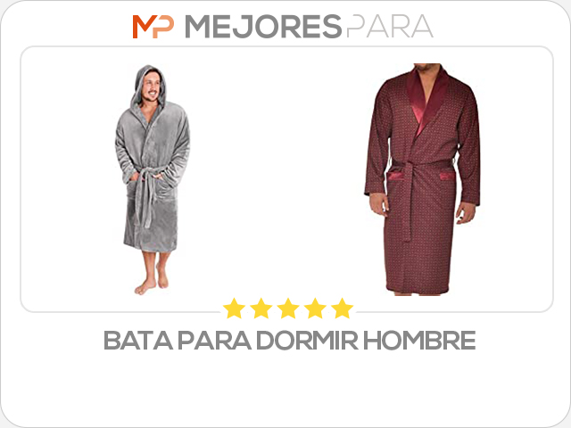 bata para dormir hombre