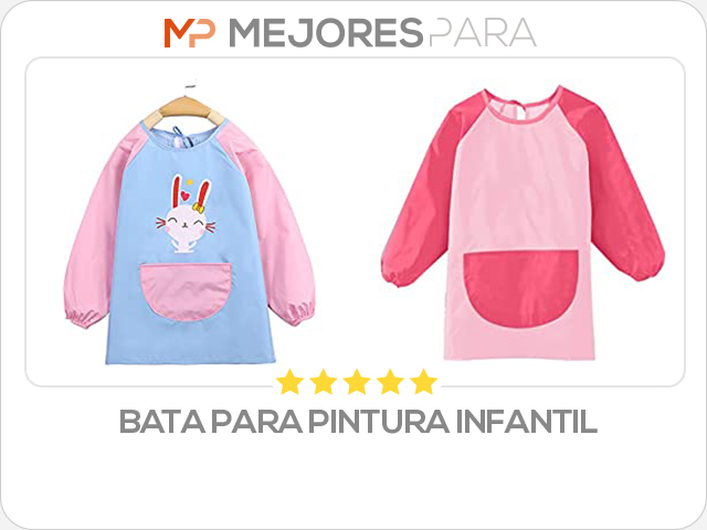 bata para pintura infantil