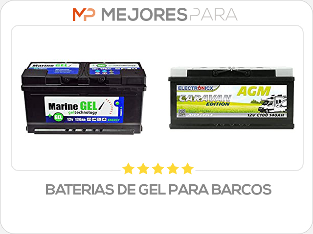 baterias de gel para barcos