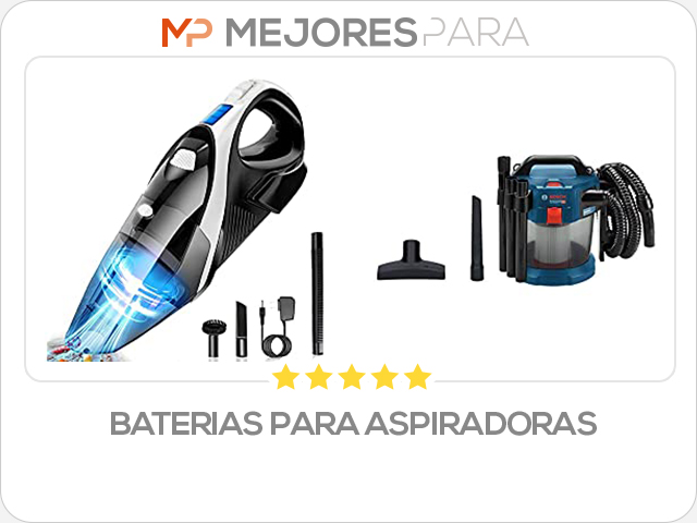 baterias para aspiradoras