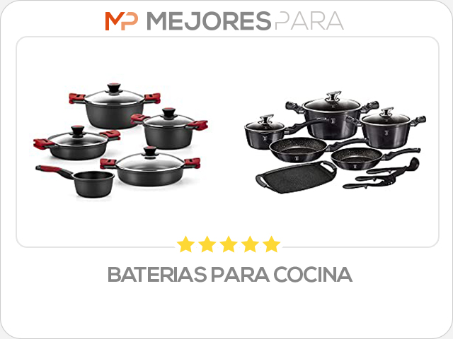 baterias para cocina