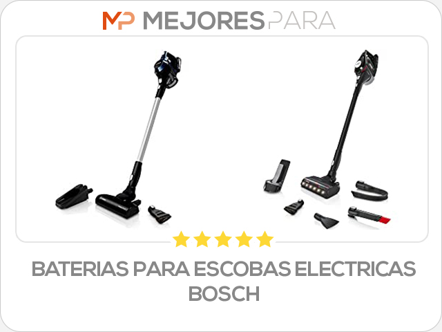 baterias para escobas electricas bosch