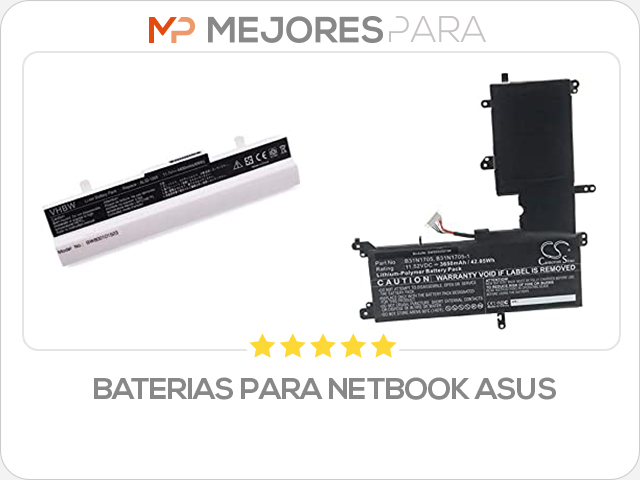 baterias para netbook asus