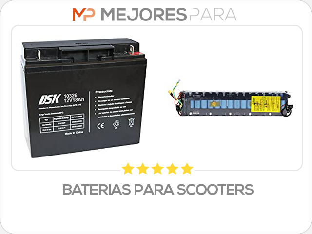 baterias para scooters