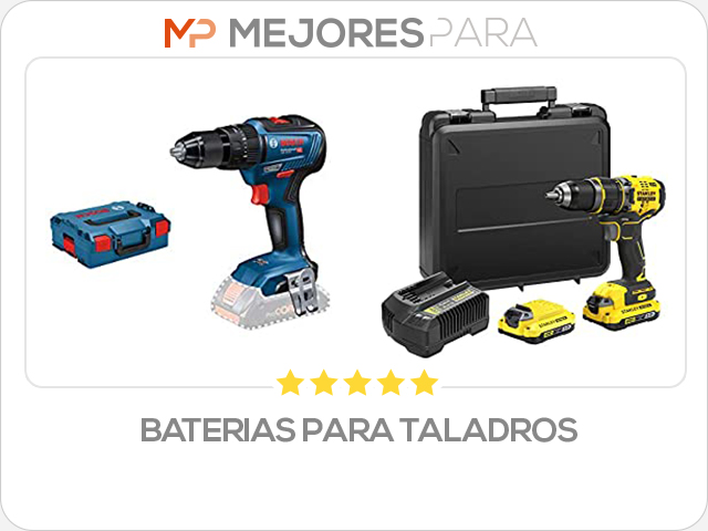 baterias para taladros