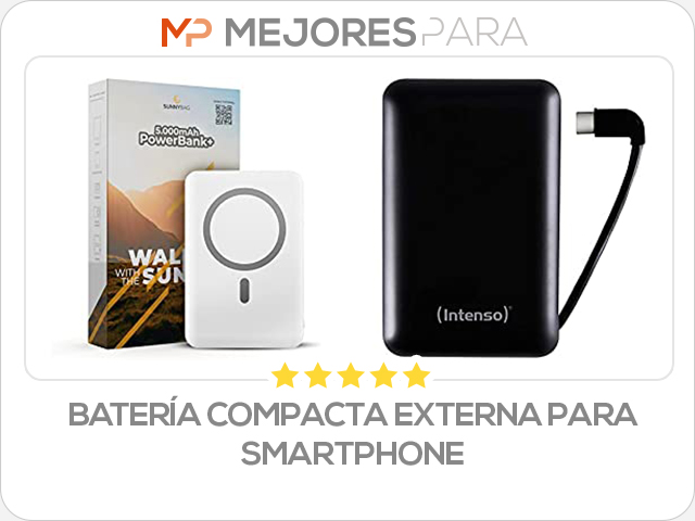 Batería compacta externa para smartphone