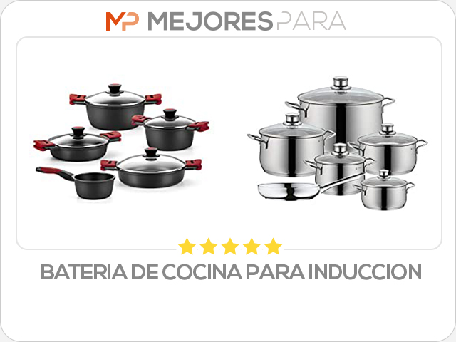 bateria de cocina para induccion