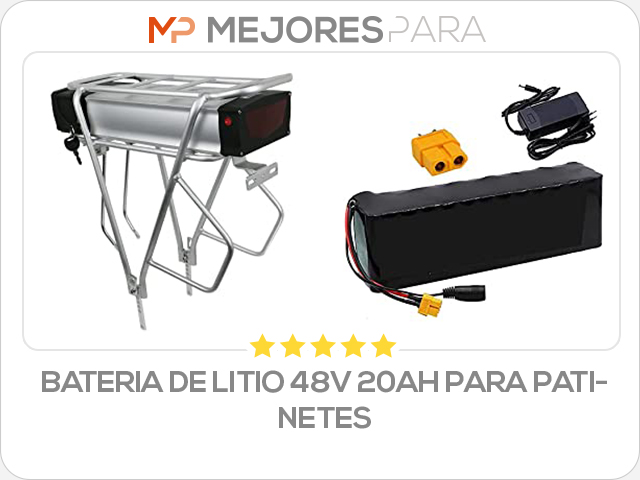 bateria de litio 48v 20ah para patinetes