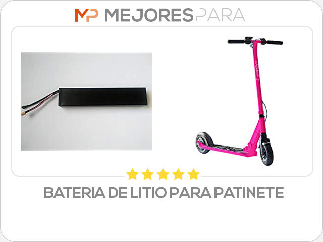 bateria de litio para patinete