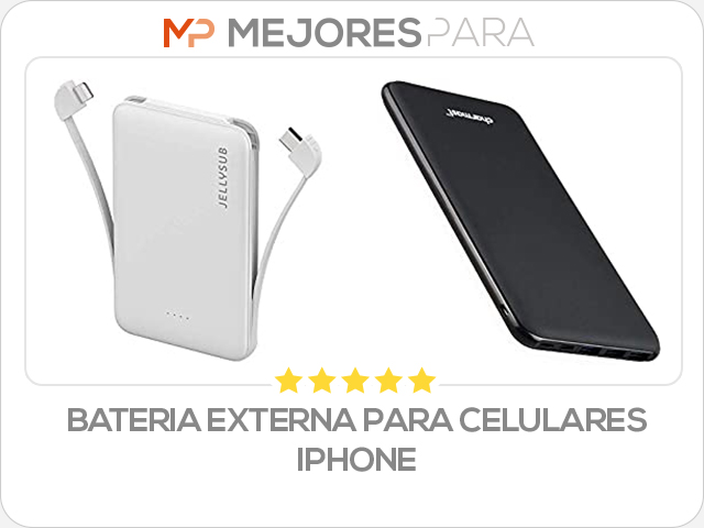 bateria externa para celulares iphone