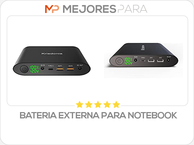 bateria externa para notebook