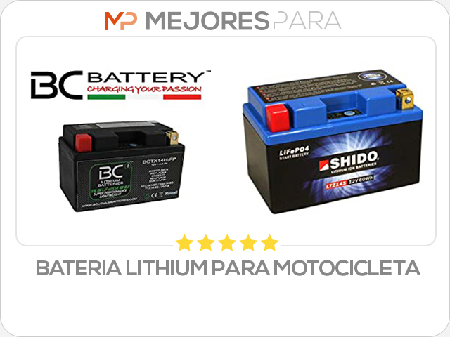 bateria lithium para motocicleta