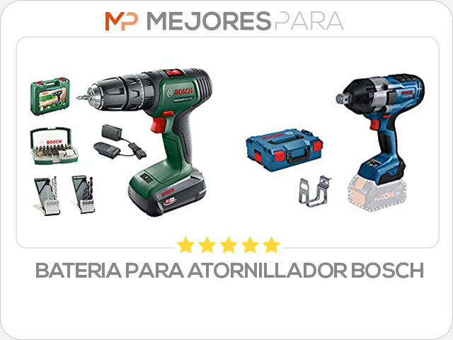 bateria para atornillador bosch