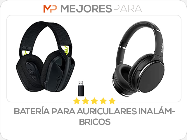 batería para auriculares inalámbricos