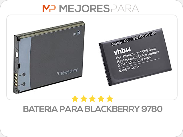 bateria para blackberry 9780