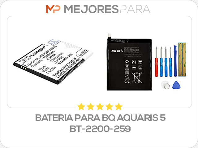 bateria para bq aquaris 5 BT-2200-259