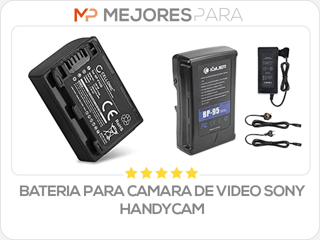 bateria para camara de video sony handycam