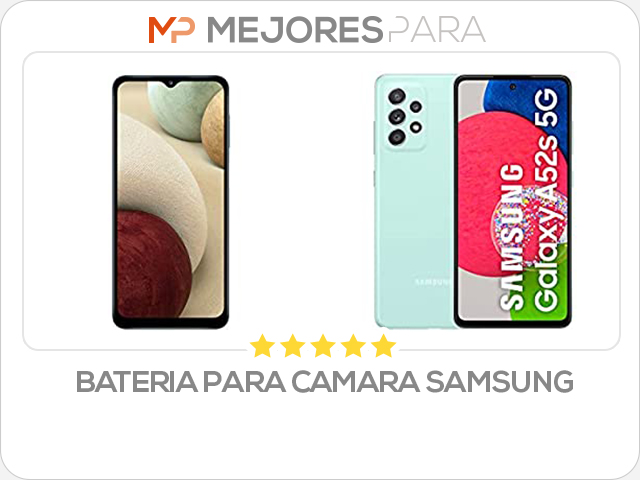 bateria para camara samsung