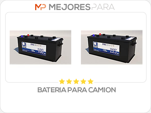 bateria para camion