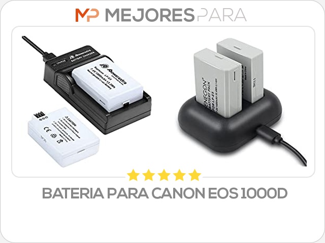 bateria para canon eos 1000d