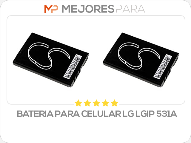 bateria para celular lg lgip 531a