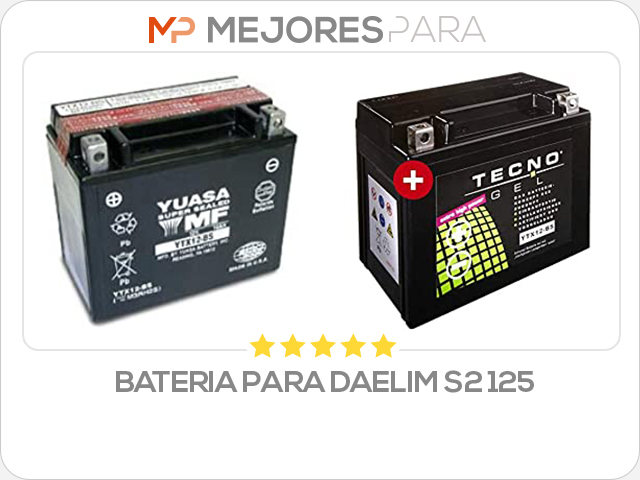 bateria para daelim s2 125