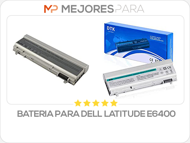 bateria para dell latitude e6400