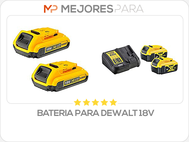 bateria para dewalt 18v