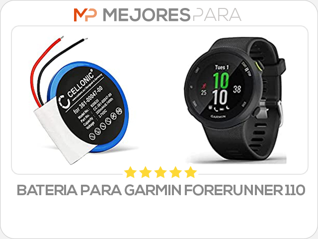 bateria para garmin forerunner 110