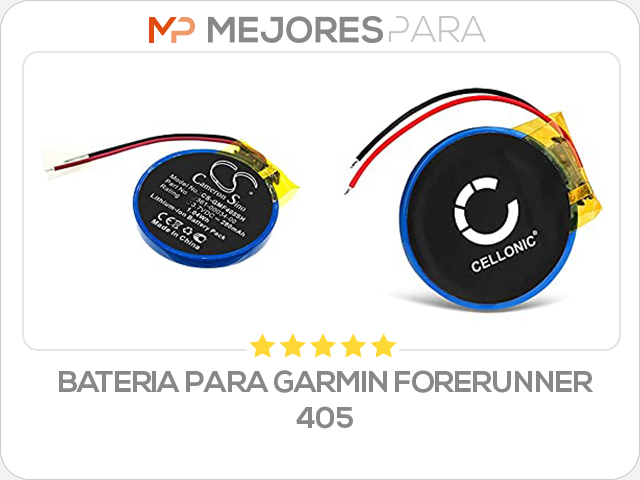 bateria para garmin forerunner 405