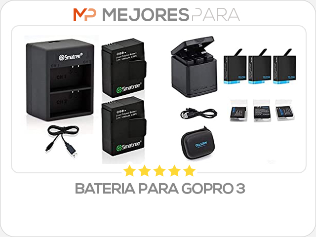 bateria para gopro 3